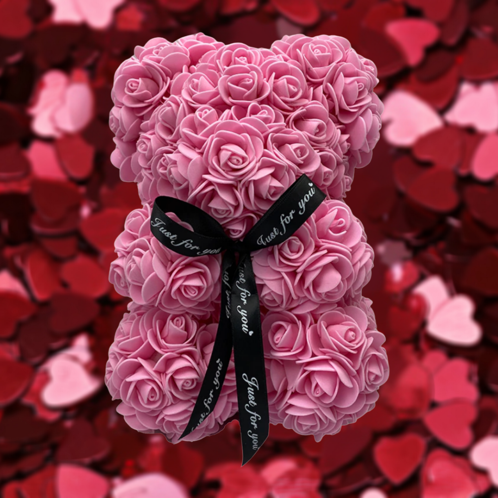 Teddybeer Rozen Decoratief Cadeau Foam Speciale Momenten