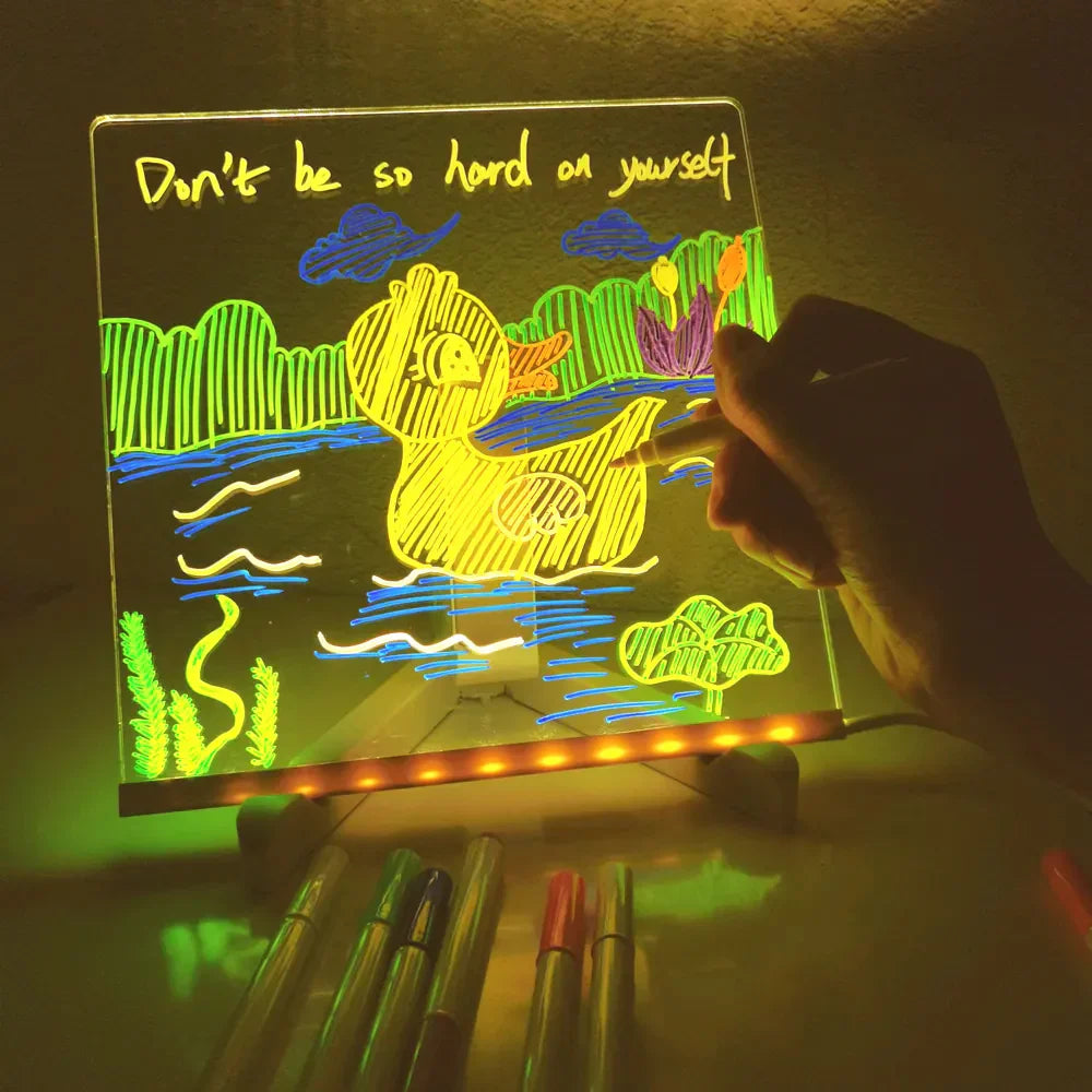 Tekenbord LED Educatief Lichtgevend Creatief Speelbord