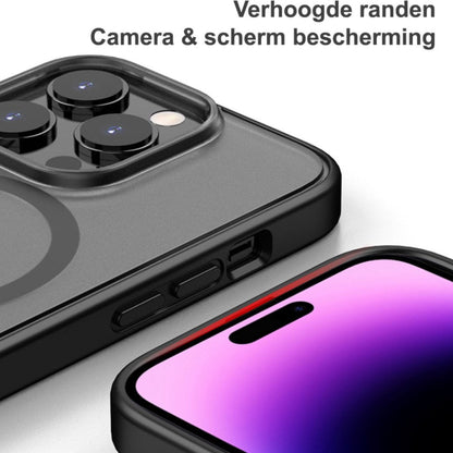 Telefoonhoesje MagSafe Transparant Shockproof Phone Bescherming