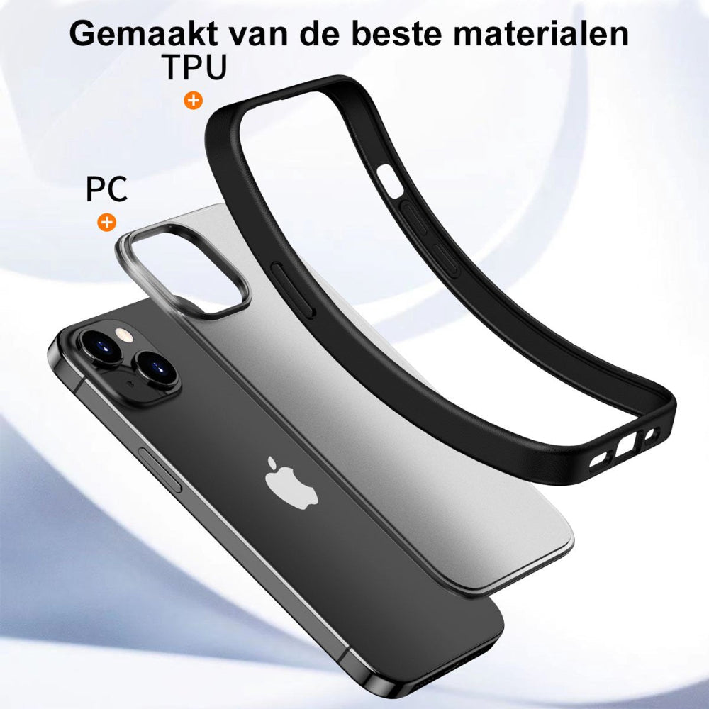 Telefoonhoesje MagSafe Transparant Shockproof Phone Bescherming