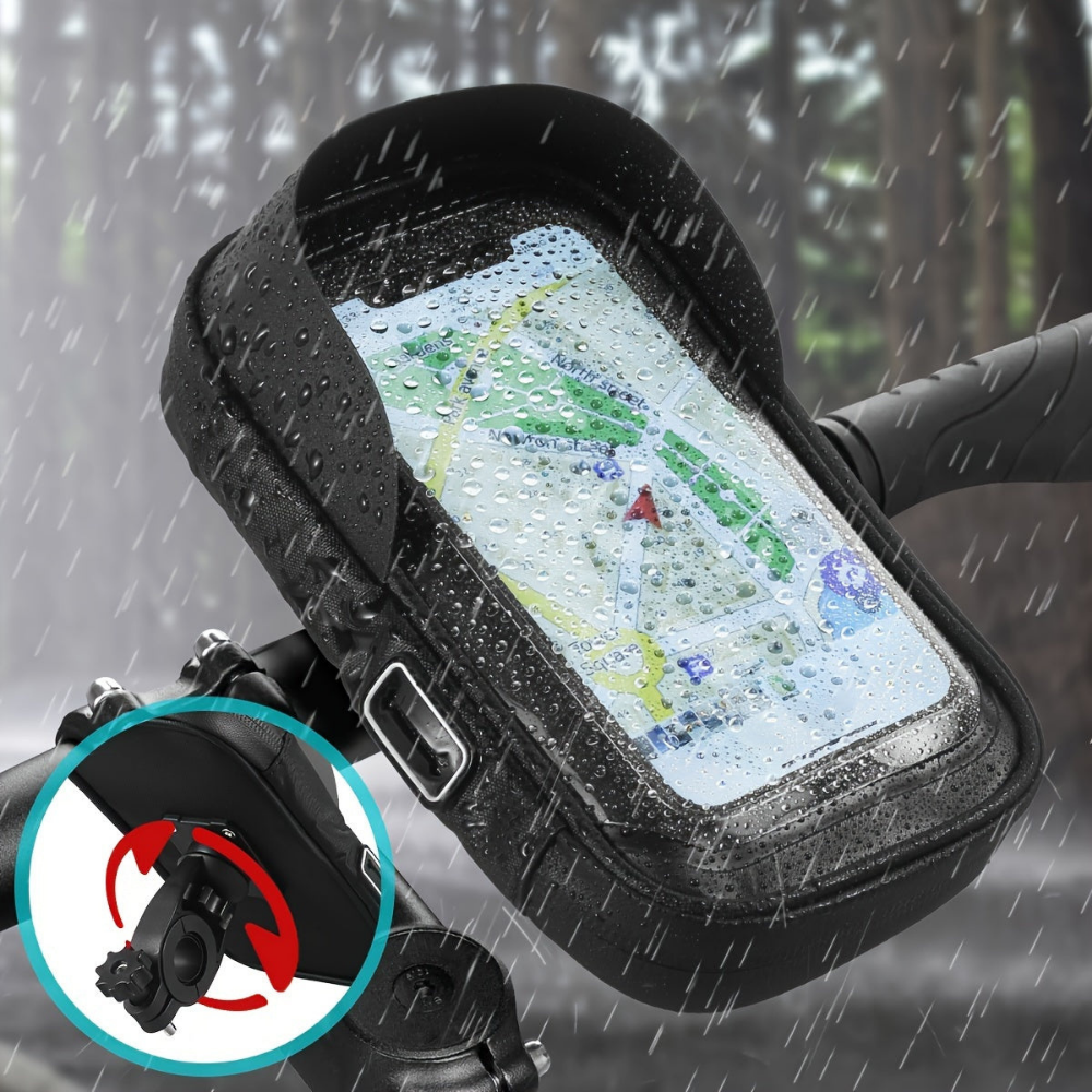 Telefoonhouder Fiets Waterdicht 360 Graden TPU