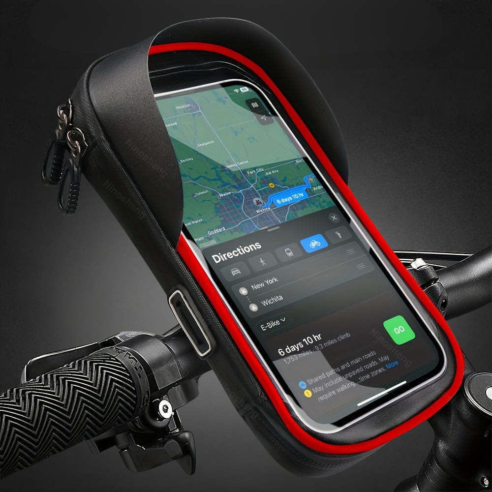 Telefoonhouder Fiets Waterdicht 360 Graden TPU