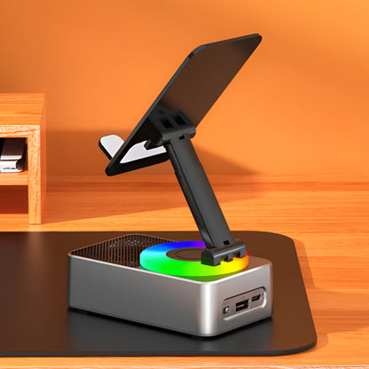 Telefoonhouder Bluetooth Speaker Draaibaar Bureau Standaard