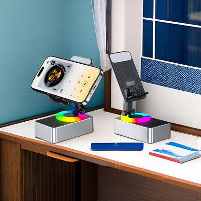 Telefoonhouder Bluetooth Speaker Draaibaar Bureau Standaard