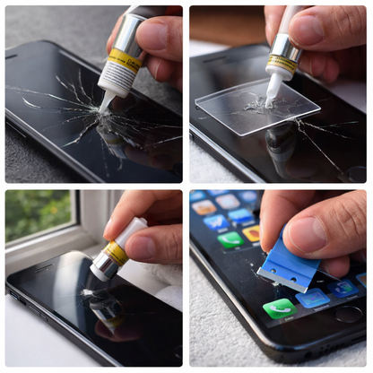 Telefoonscherm Reparatieset Glas Scheuren Vloeibare Hars