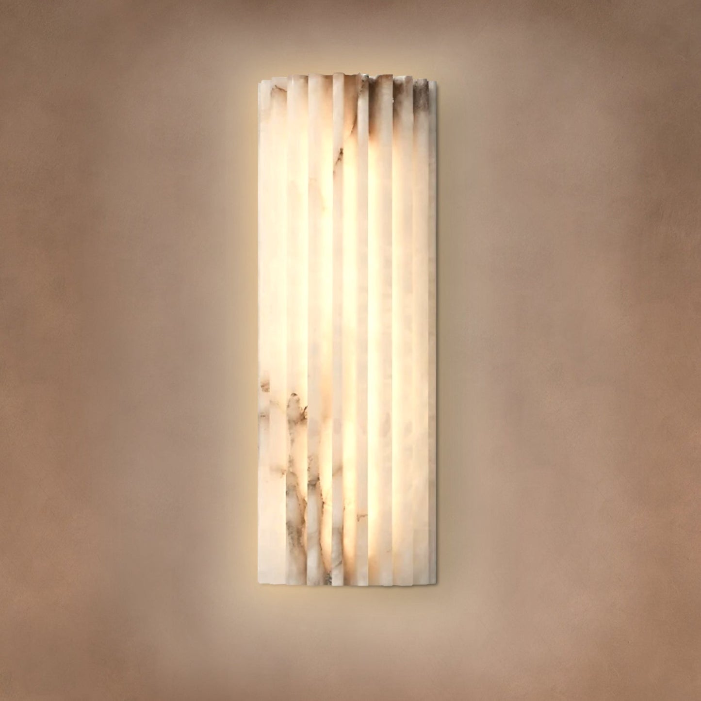 Tijdloze Natuurlijke SteenLichtlijn Wandlamp