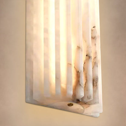 Tijdloze Natuurlijke SteenLichtlijn Wandlamp