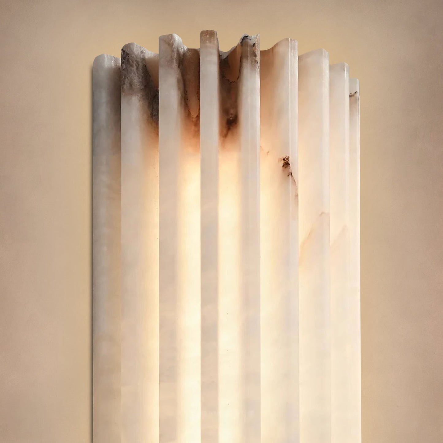 Tijdloze Natuurlijke SteenLichtlijn Wandlamp