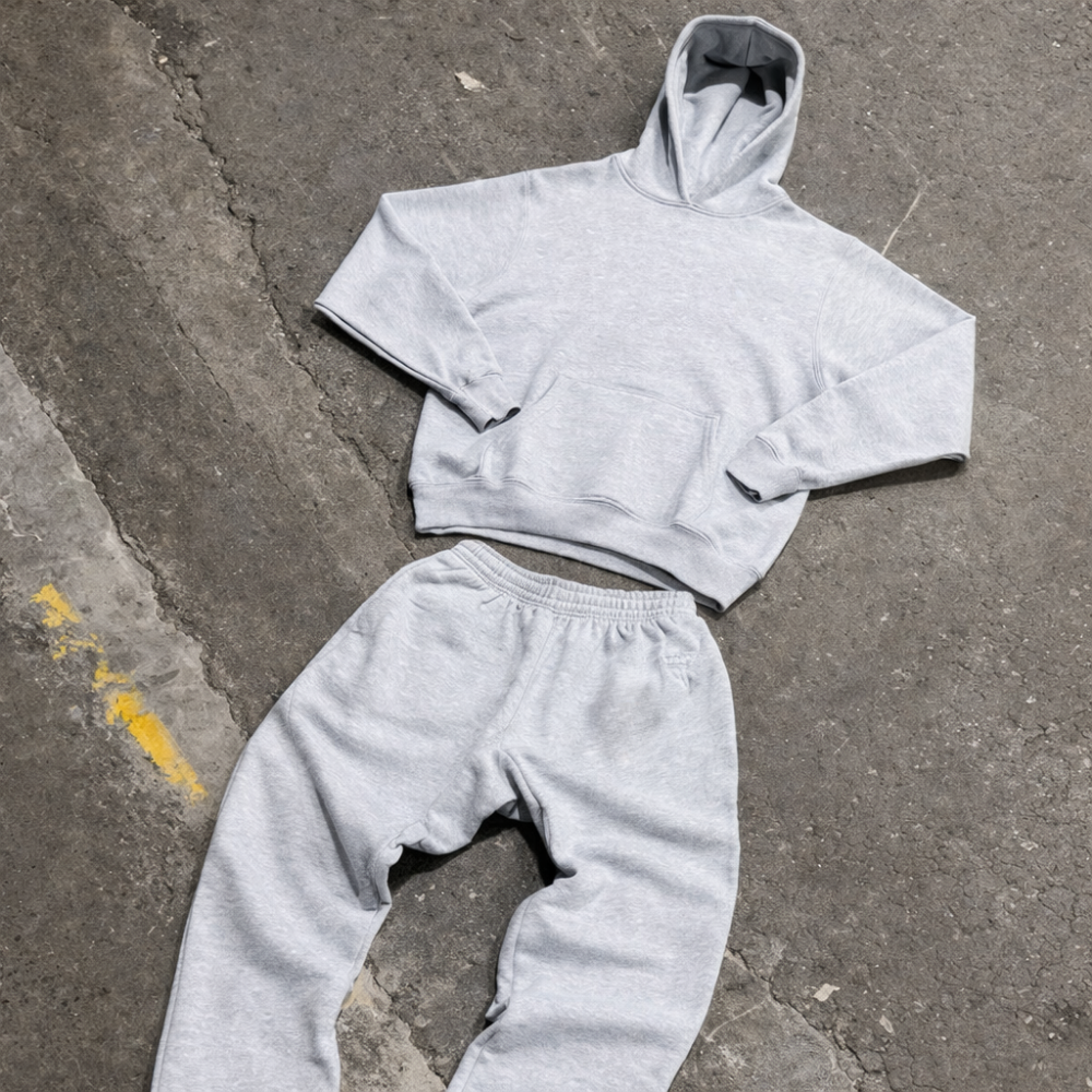 Trainingspak Heren Hoodie Set Comfortabel Polyester