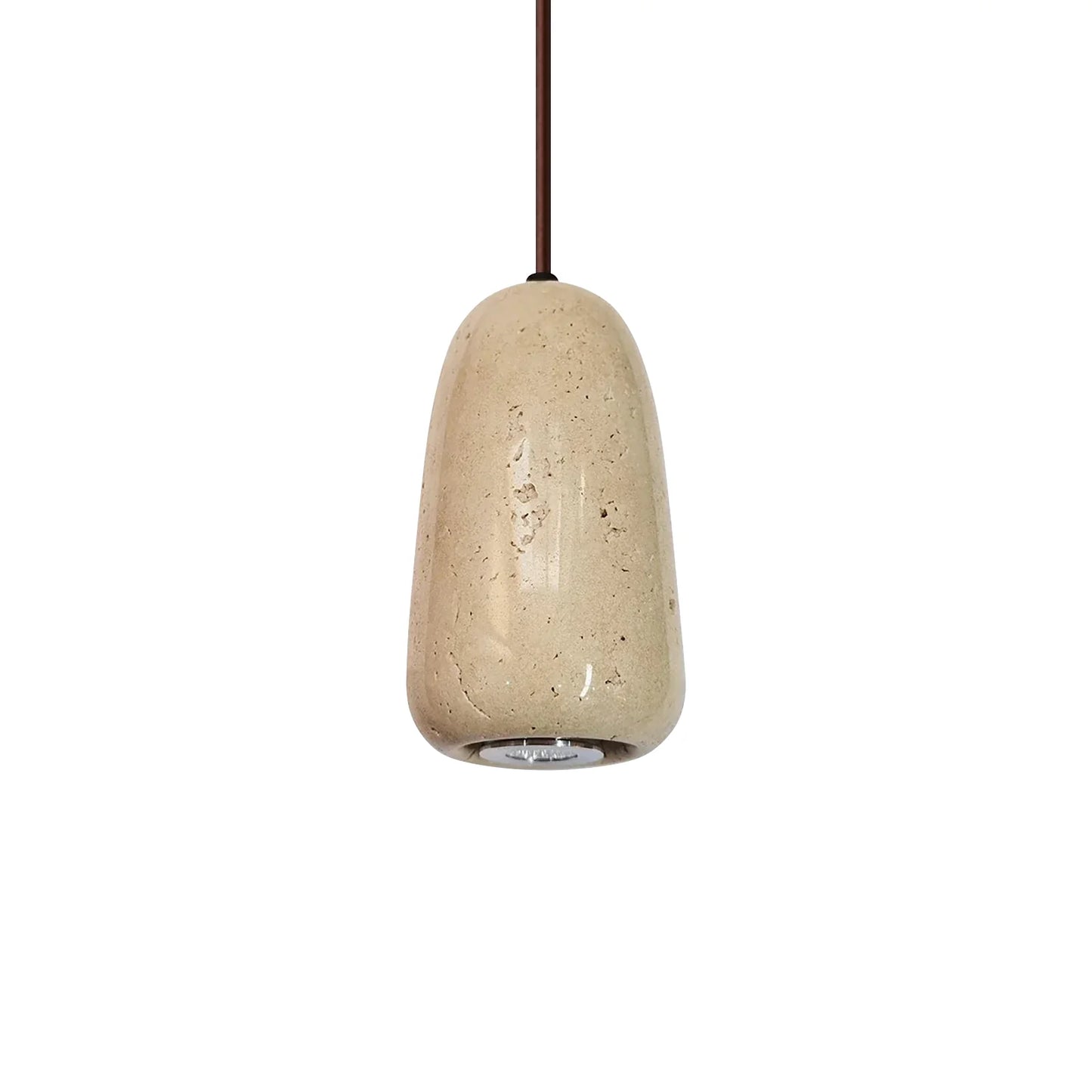 Luxe Travertijn Cilindrische Hanglamp