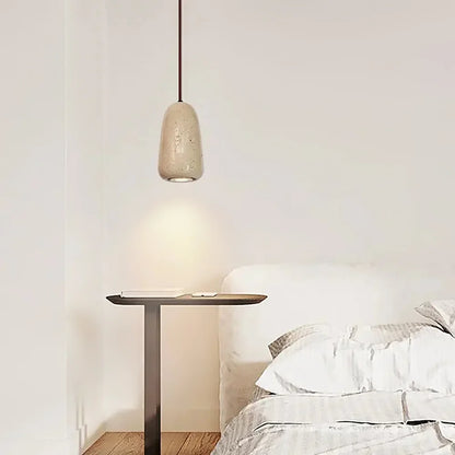 Luxe Travertijn Cilindrische Hanglamp