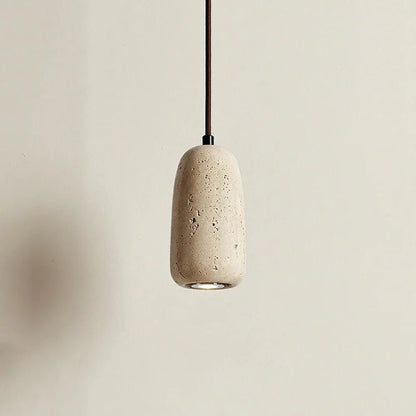 Luxe Travertijn Cilindrische Hanglamp