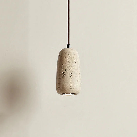 Luxe Travertijn Cilindrische Hanglamp
