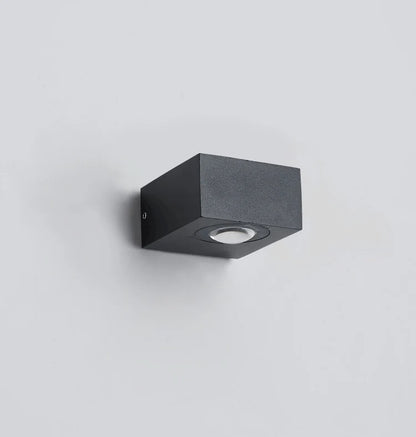UFO Zwarte Box Waterdichte Buiten Wandlamp