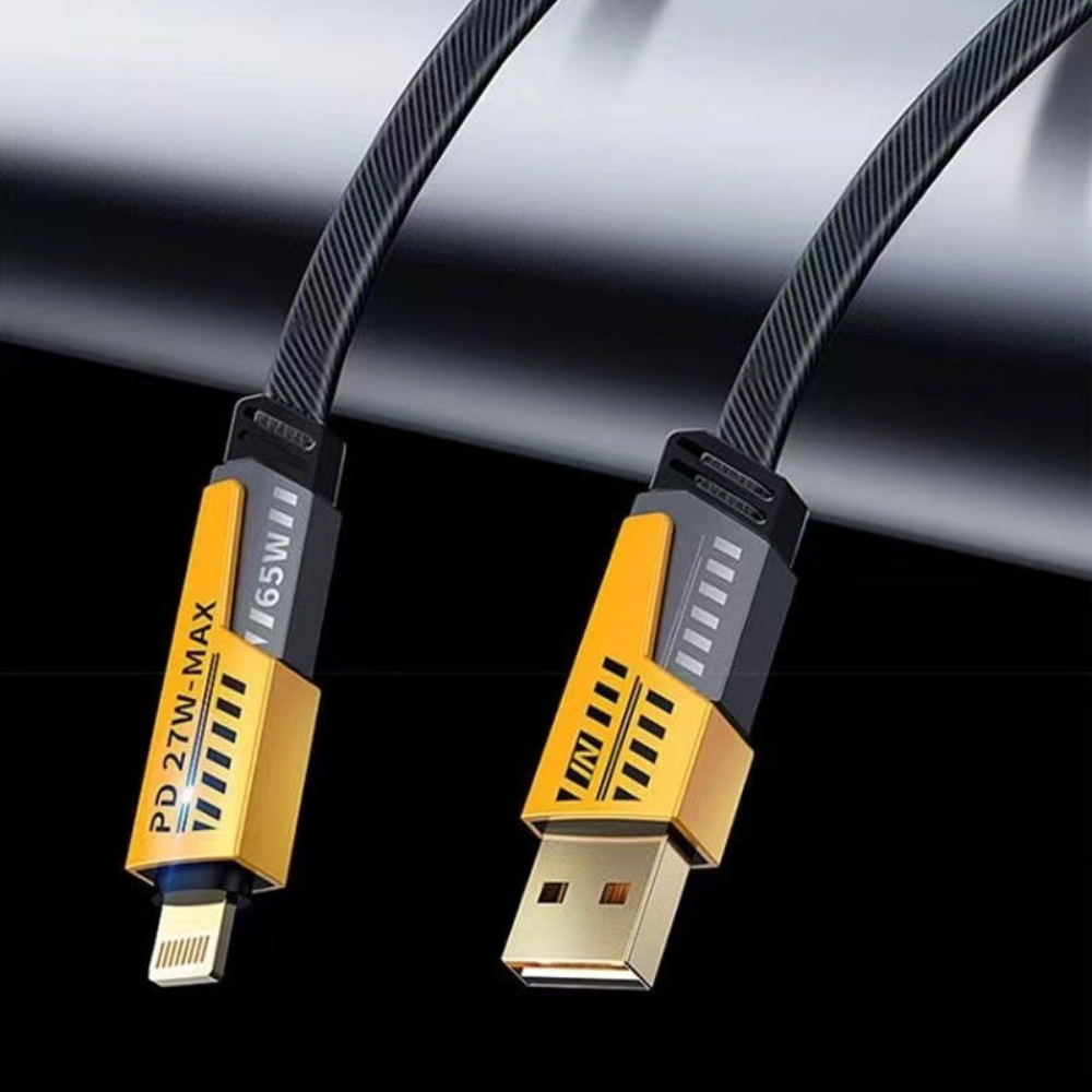 USB Kabel Snellaad Multi Compatibel Nylon Gevlochten Oplaadkabel