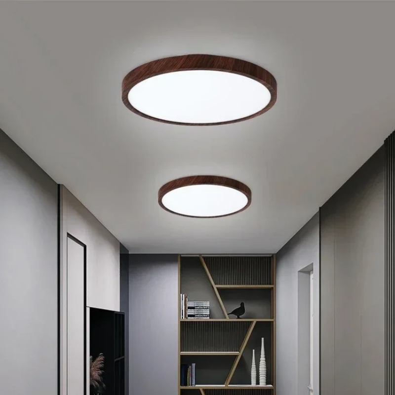 Moderne LED Plafondlamp met Antieke Afwerking