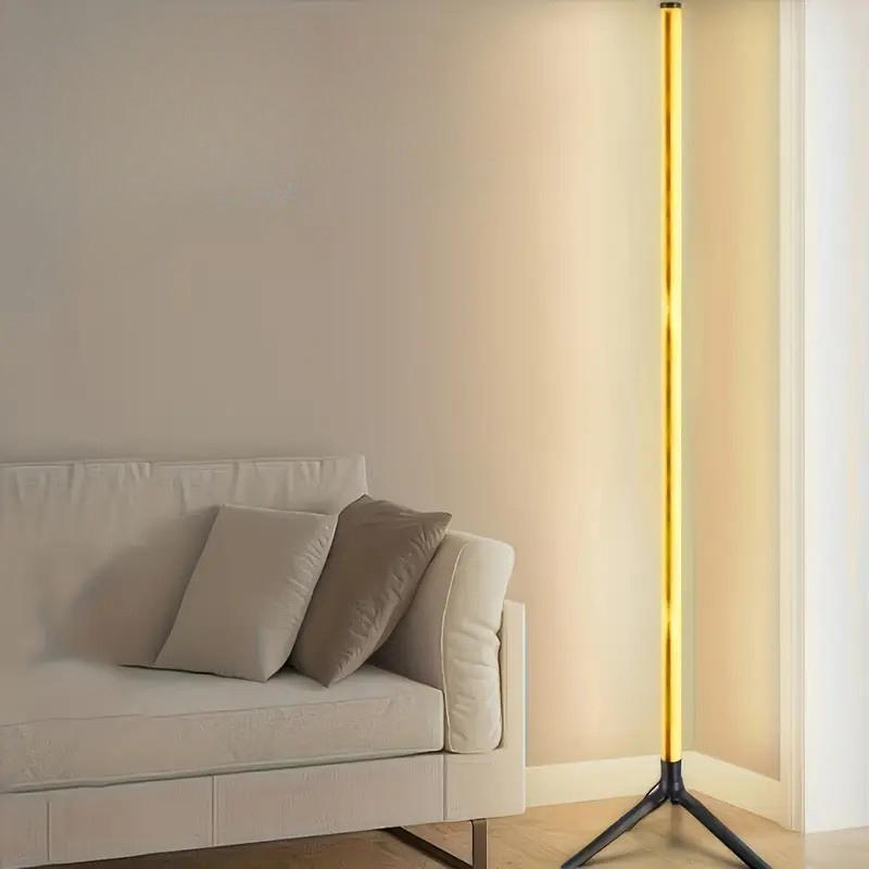 Smart LED Vloerlamp – RGB Muziek Sfeerlamp met App-bediening