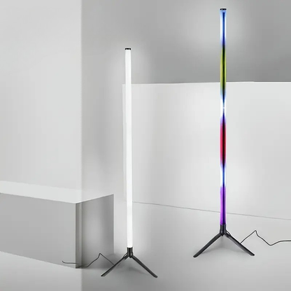 Smart LED Vloerlamp – RGB Muziek Sfeerlamp met App-bediening