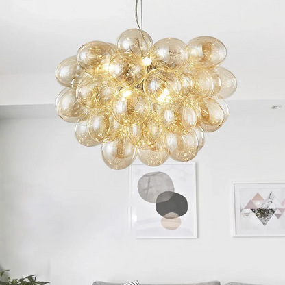 Moderne Glazen Bol hanglamp Kroonluchter