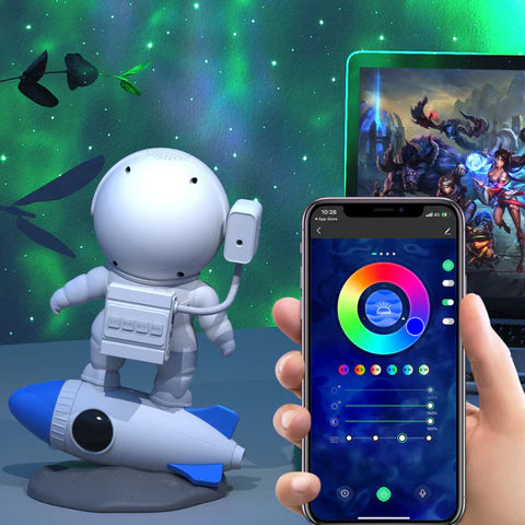 Astronaut Projectielamp Galaxy & Cosmic Audio Varianten