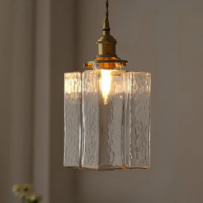 Moderne Retro LED Glazen Hanglamp