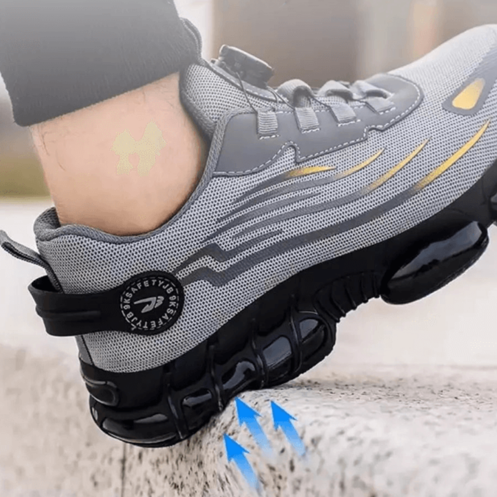 Veiligheidsschoenen Slip On Antislip Lichtgewicht Werkschoenen