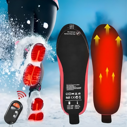 Verwarmde Inlegzolen Oplaadbare Elektrische Winter Zolen
