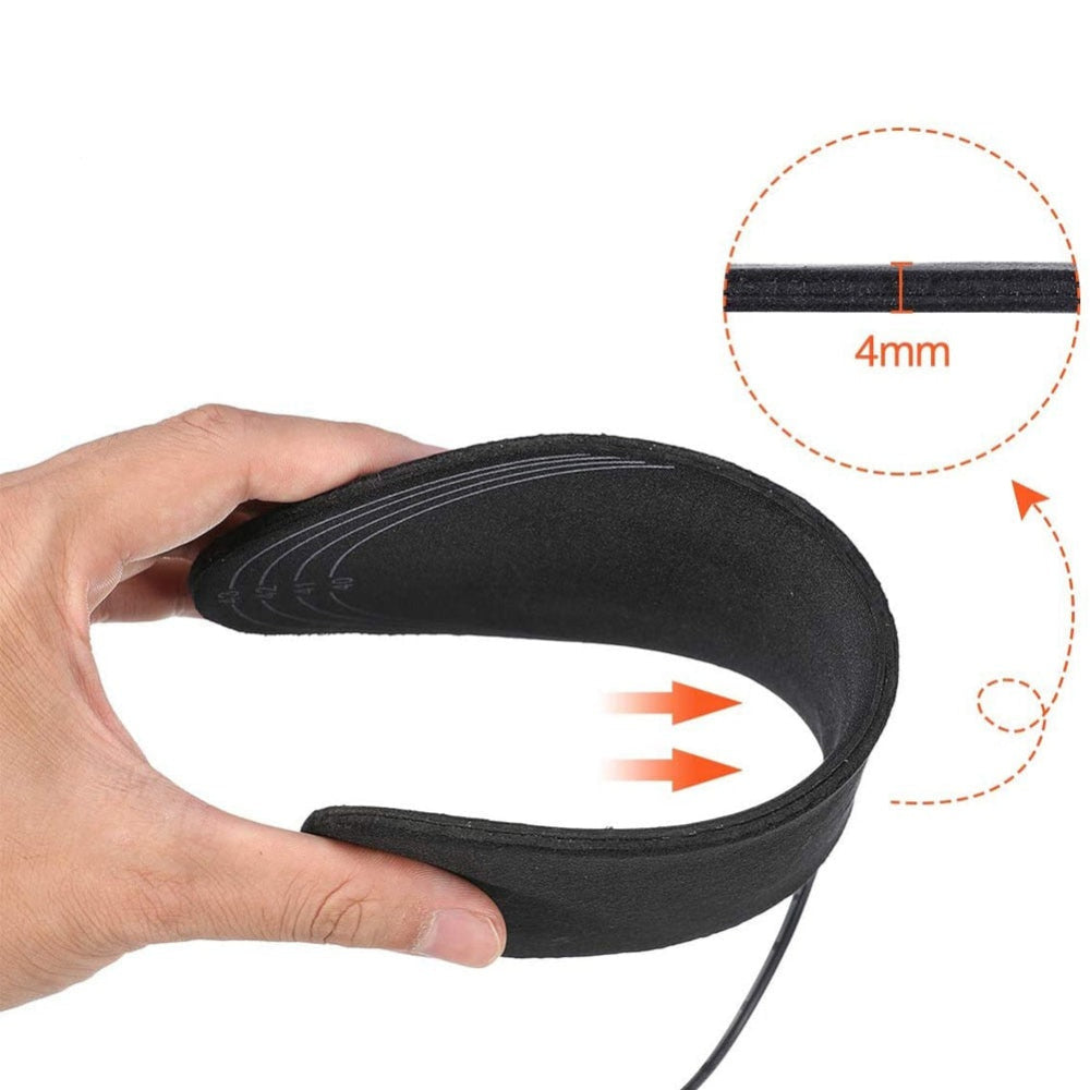 Verwarmde Inlegzolen Oplaadbaar USB Warmte Winter