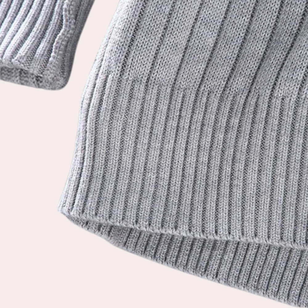 Vest Heren Gebreid Vest Met Rits Comfort Casual Stijl