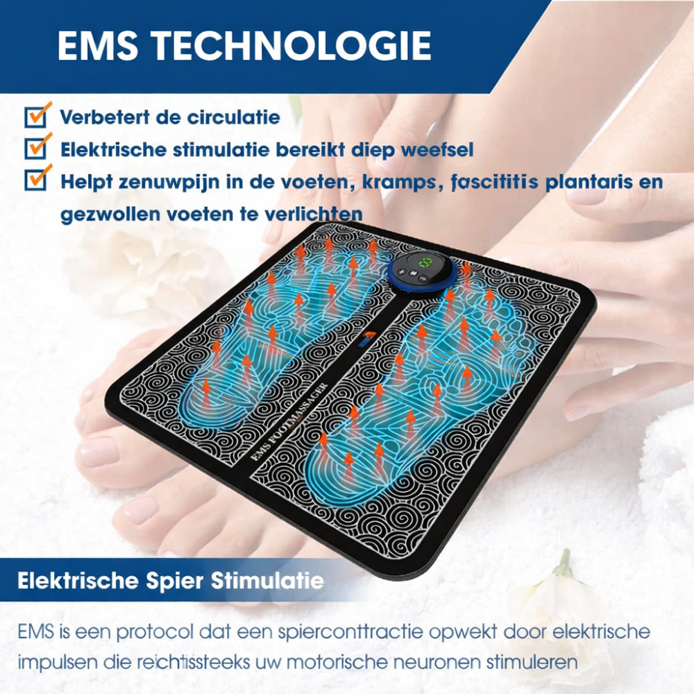 Voetmassage Apparaat EMS Elektrisch Circulatie Mat
