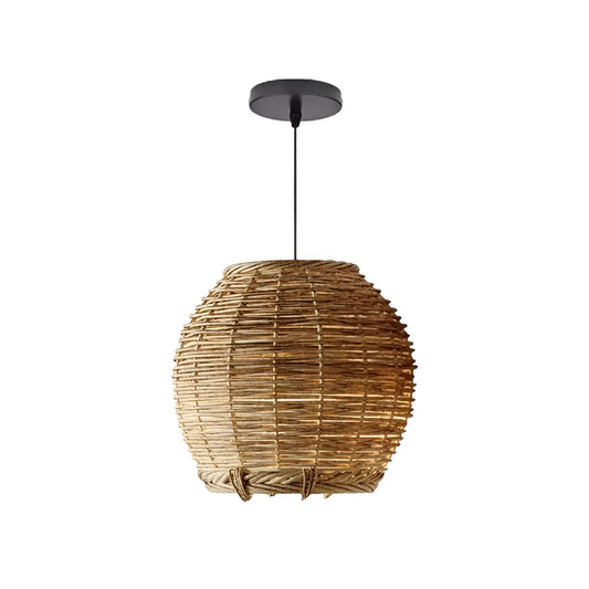 Wabi-Sabi Stijl Boho Rotan Hanglamp