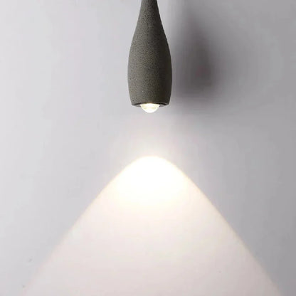 Sculpted Stone LED Betonl Hanglamp