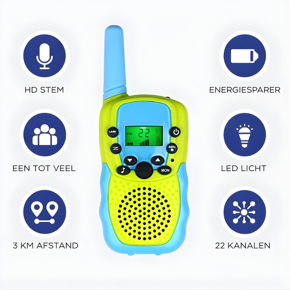 Walkie Talkie Kinderen Speelgoed Set Groot Bereik Communicatie