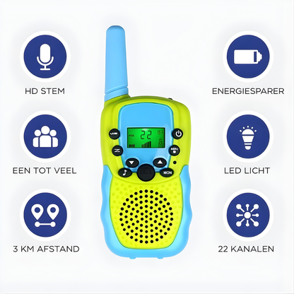 Walkie Talkie Kinderen Speelgoed Set Groot Bereik Communicatie