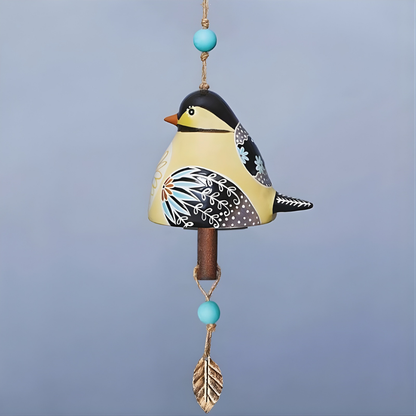 Wanddecoratie Keramische Windgong Handgemaakt Vogel Design