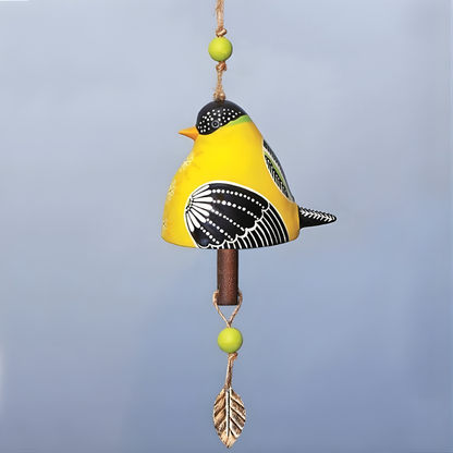 Wanddecoratie Keramische Windgong Handgemaakt Vogel Design