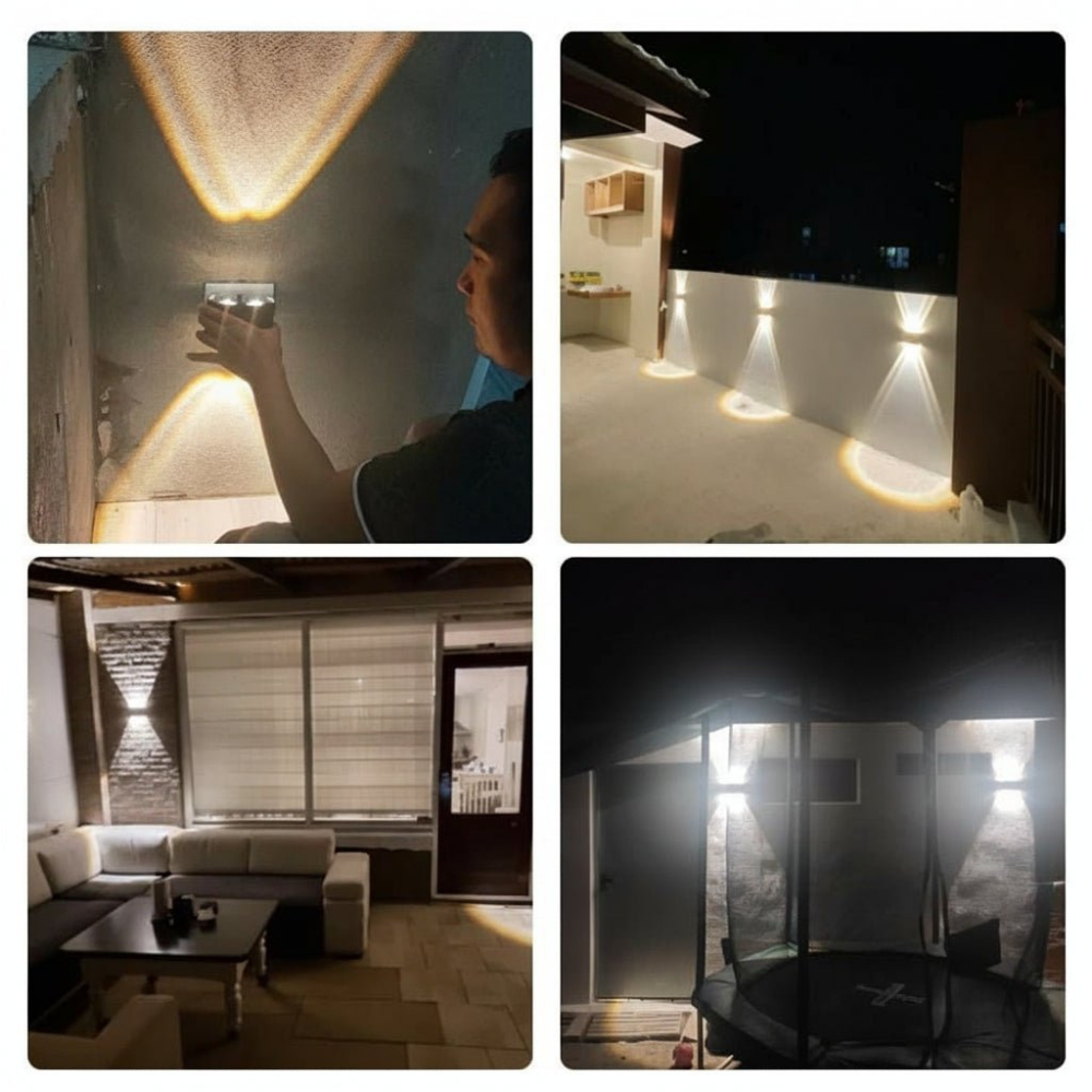 Wandlamp Buiten LED Modern Metaal Wandverlichting