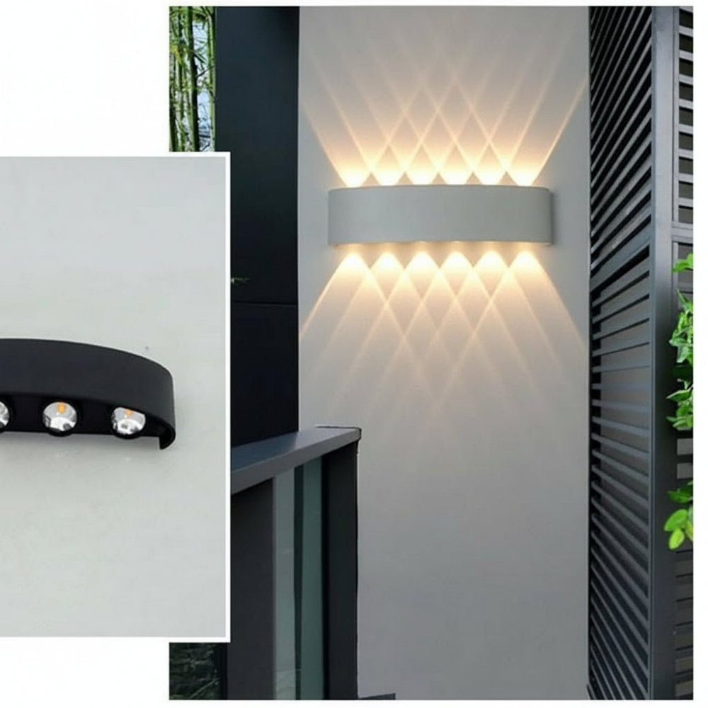 Wandlamp Buiten LED Modern Metaal Wandverlichting