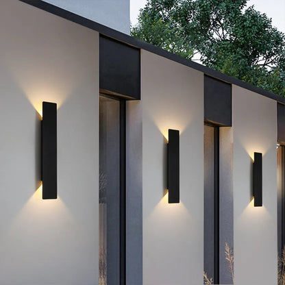 Wandlamp Buiten LED Waterdicht Aluminium Modern