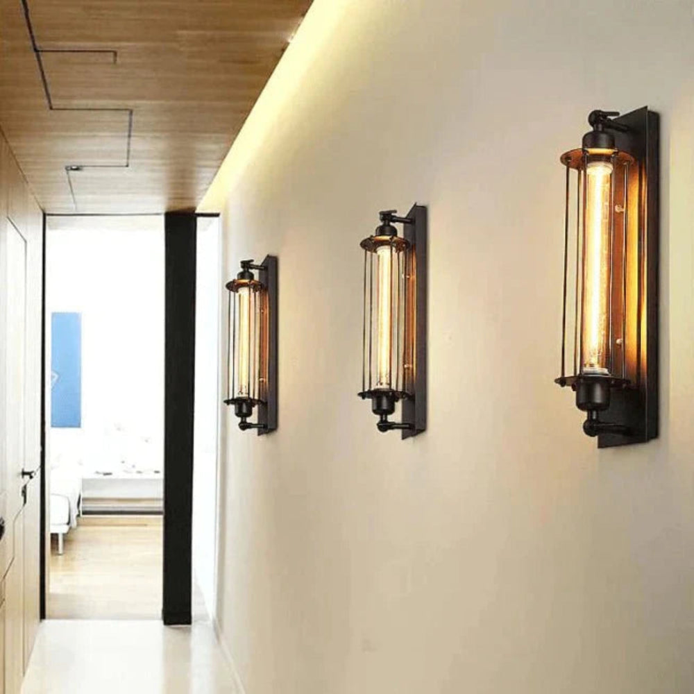 Wandlamp Industrieel LED Vintage Metaal Interieurverlichting