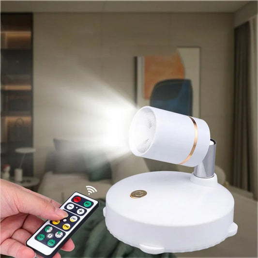 Wandlamp LED Draadloos Dimbaar Spotlamp Afstandsbediening