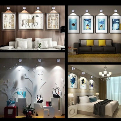 Wandlamp LED Draadloos Dimbaar Spotlamp Afstandsbediening