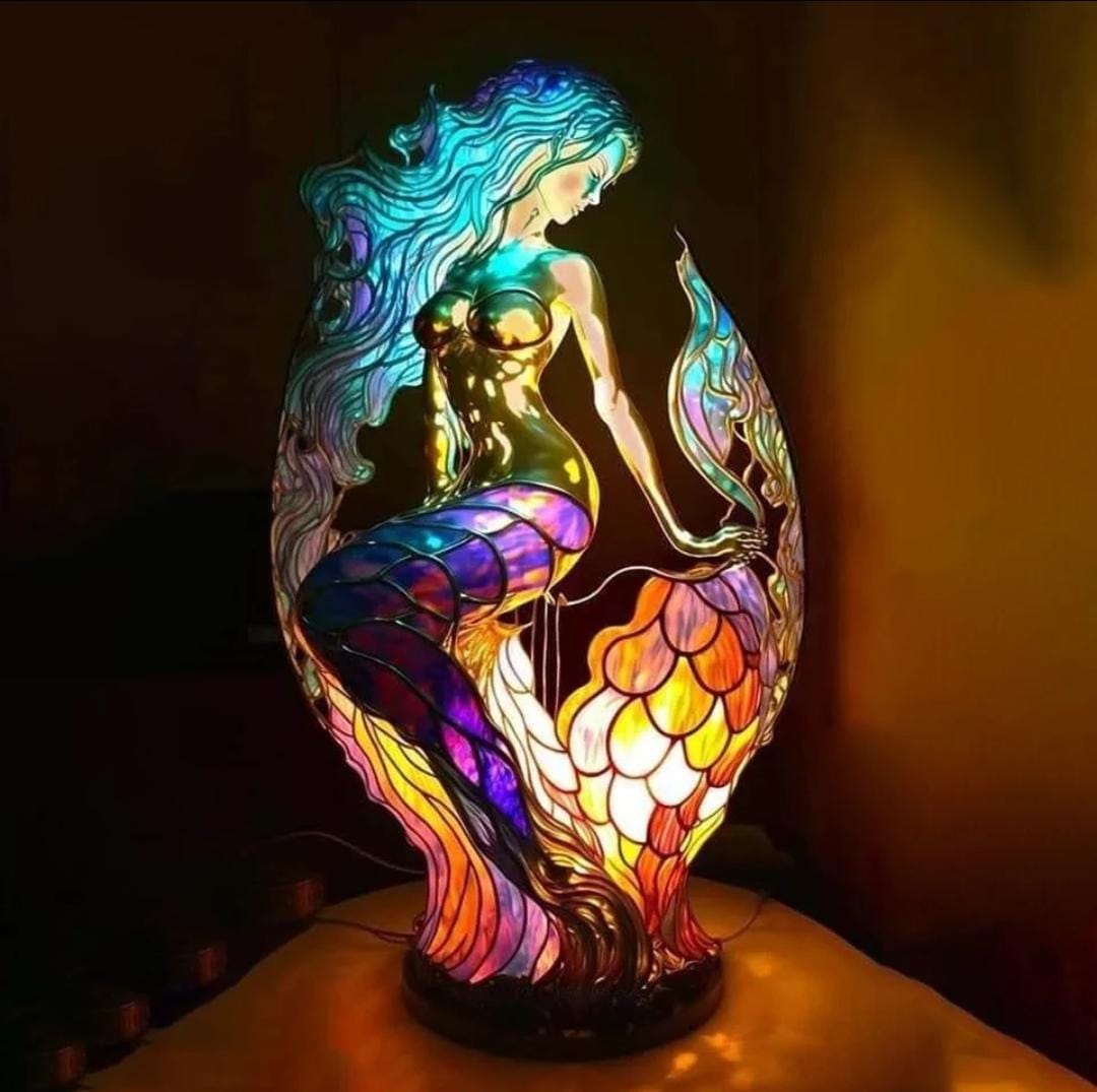 Variant image for Lumierre Kleurrijke Gebrandschilderde Glasdecoratie – Unieke Artistieke Touch voor Jouw Interieur-12