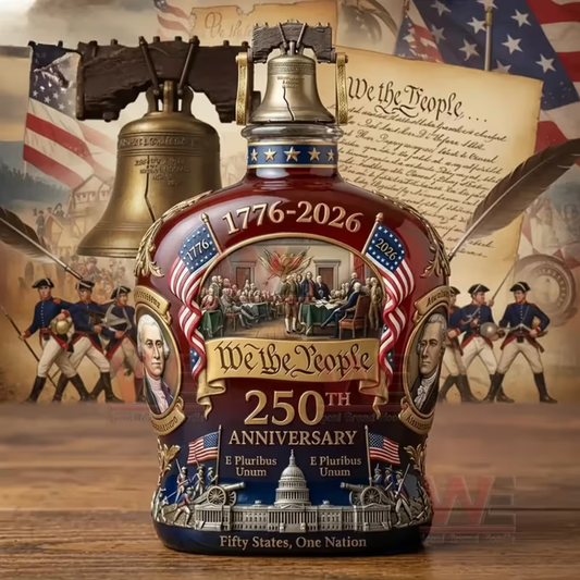 Whiskey Karaf Kristalglas 250 Jaar Herdenkingseditie