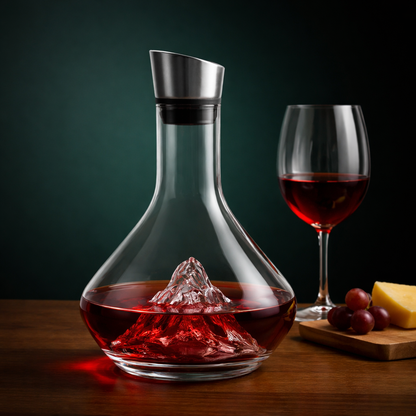 Wijnkaraf Kristal Modern Glazen Decanteerkaraf Beluchting