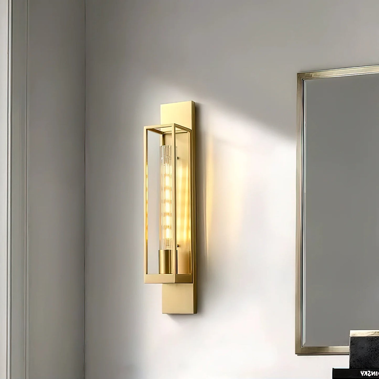 Willmar Luxe Gepolijst Messing Wandlamp