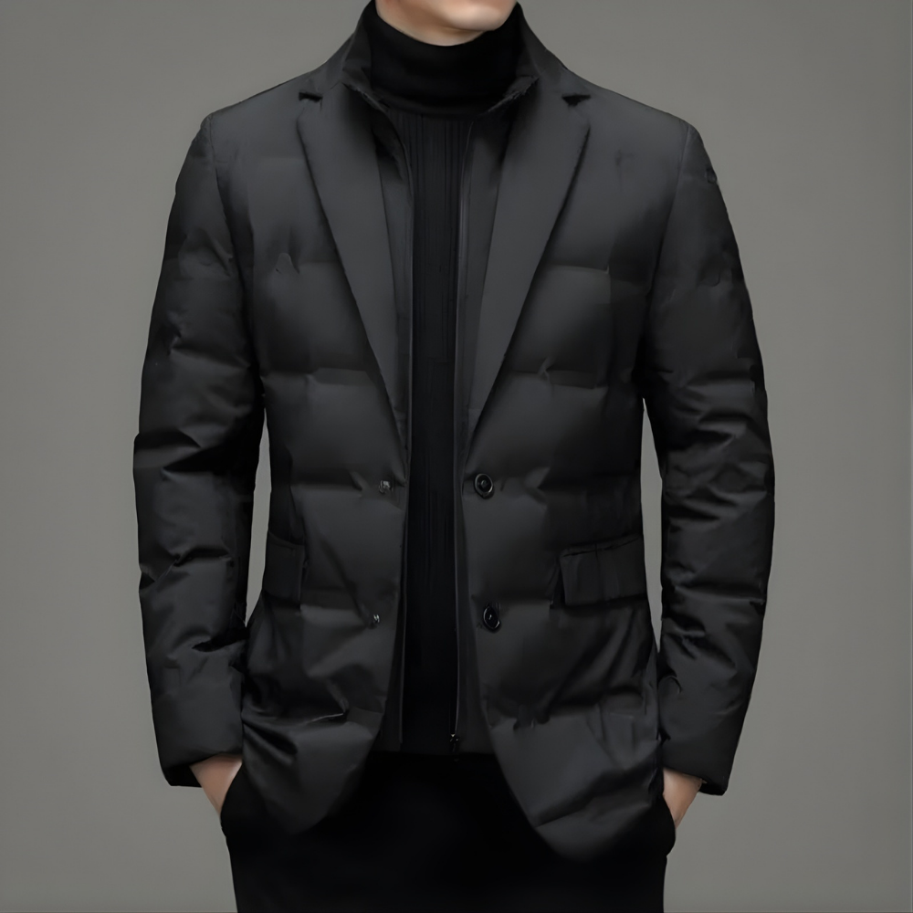 Heren Winterjas Gewatteerd Waterdicht Softshell Jas