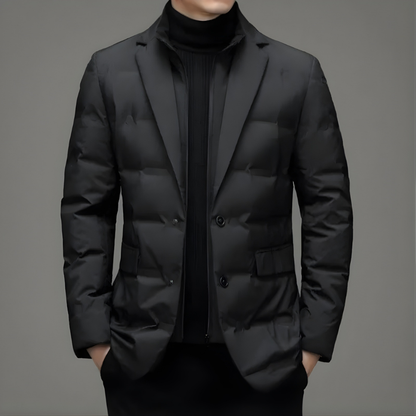 Heren Winterjas Gewatteerd Waterdicht Softshell Jas