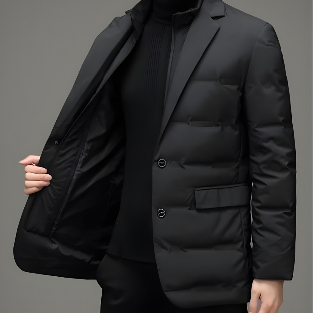 Heren Winterjas Gewatteerd Waterdicht Softshell Jas