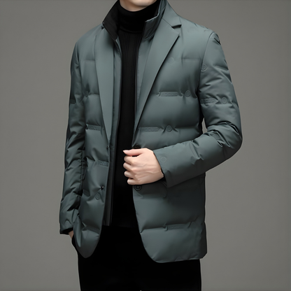 Heren Winterjas Gewatteerd Waterdicht Softshell Jas